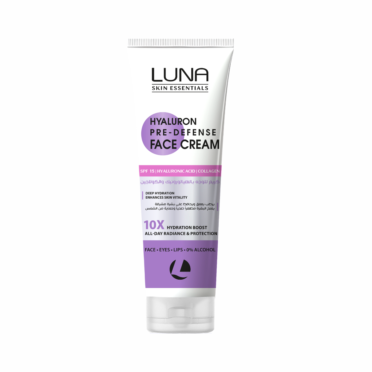 Luna Skin Essentials Hyaluron Pre-Defense Face Cream SPF+15 - 100ml