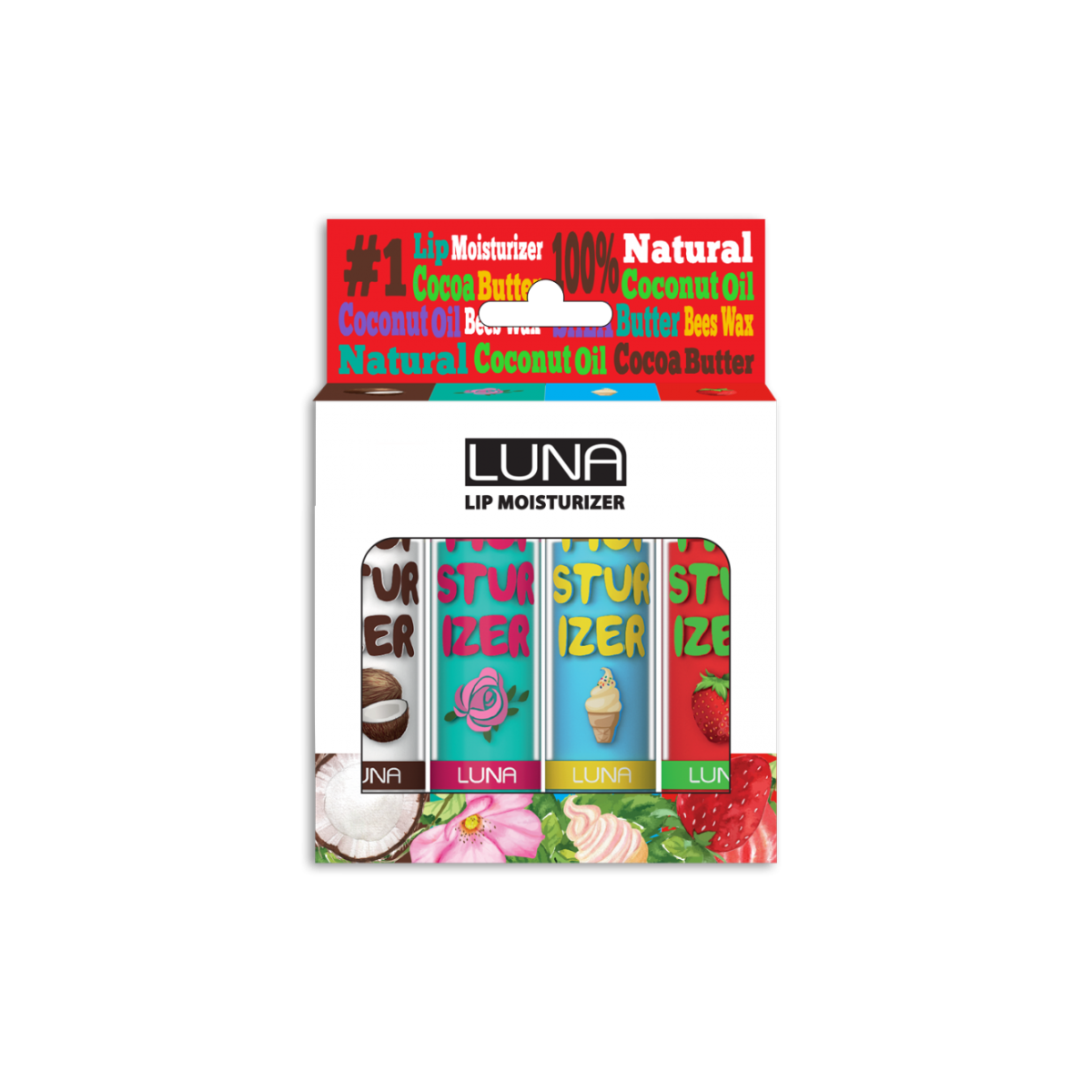 Lip Moisturizer Box 4 Pcs