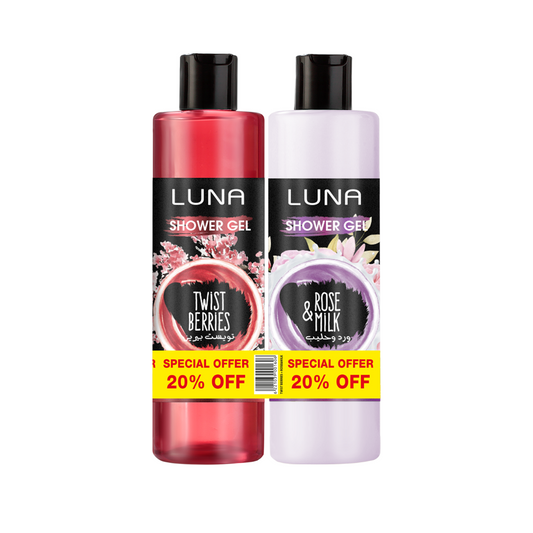 Shower Gel Twist Berries + Rose & Milk 500 Ml-20% Price OFF