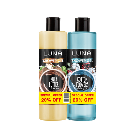 Shower Gel Shea Butter + Cotton Flowers 500 Ml-20% Price OFF