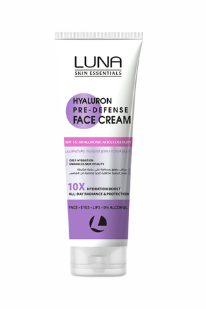 Luna Skin Essentials Hyaluron Pre-Defense Face Cream SPF+15 - 100ml