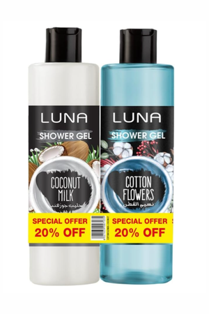 Shower Gel Cotton Flowers + Coconut Milk 500 Ml-20% Price OFF