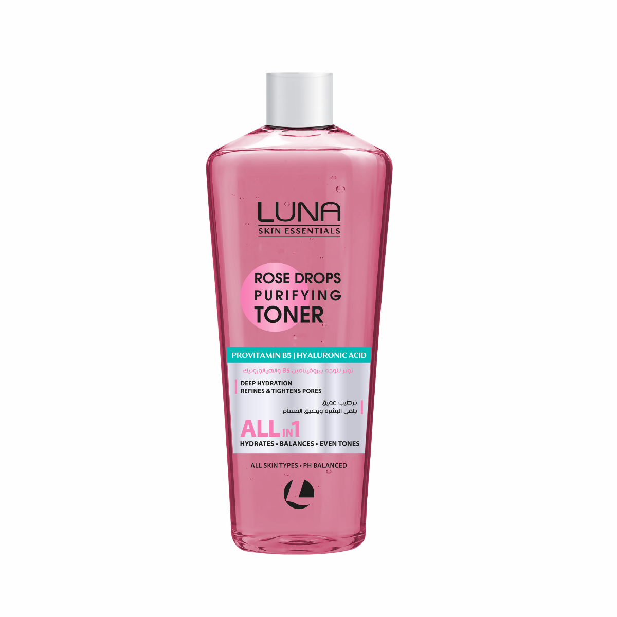 Luna Skin Essentials Rose Drops Purifying Toner- 250ml